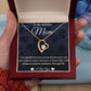 To My Mom - I Will Always Need Your Guidance - Forever Love Necklace